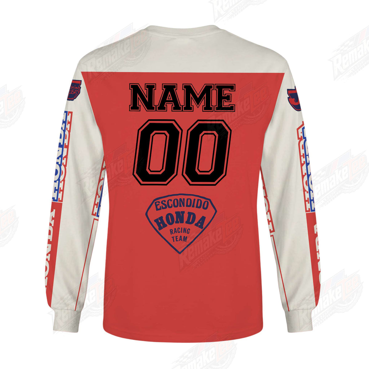 Honda #937 vintage VMX racing jersey - alternate product view