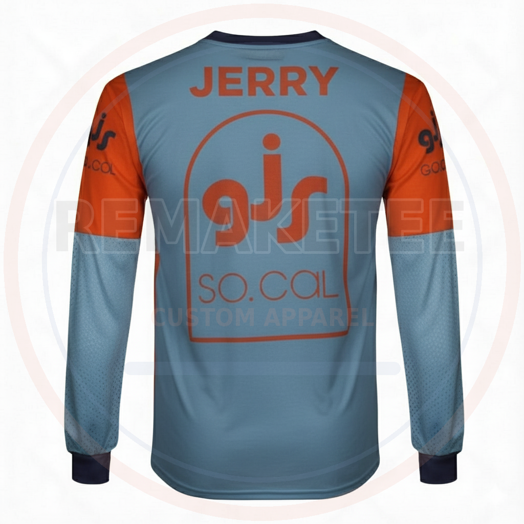 RemakeTee GJS SO. CAL Custom Vintage Retro BMX Racing Jersey 143