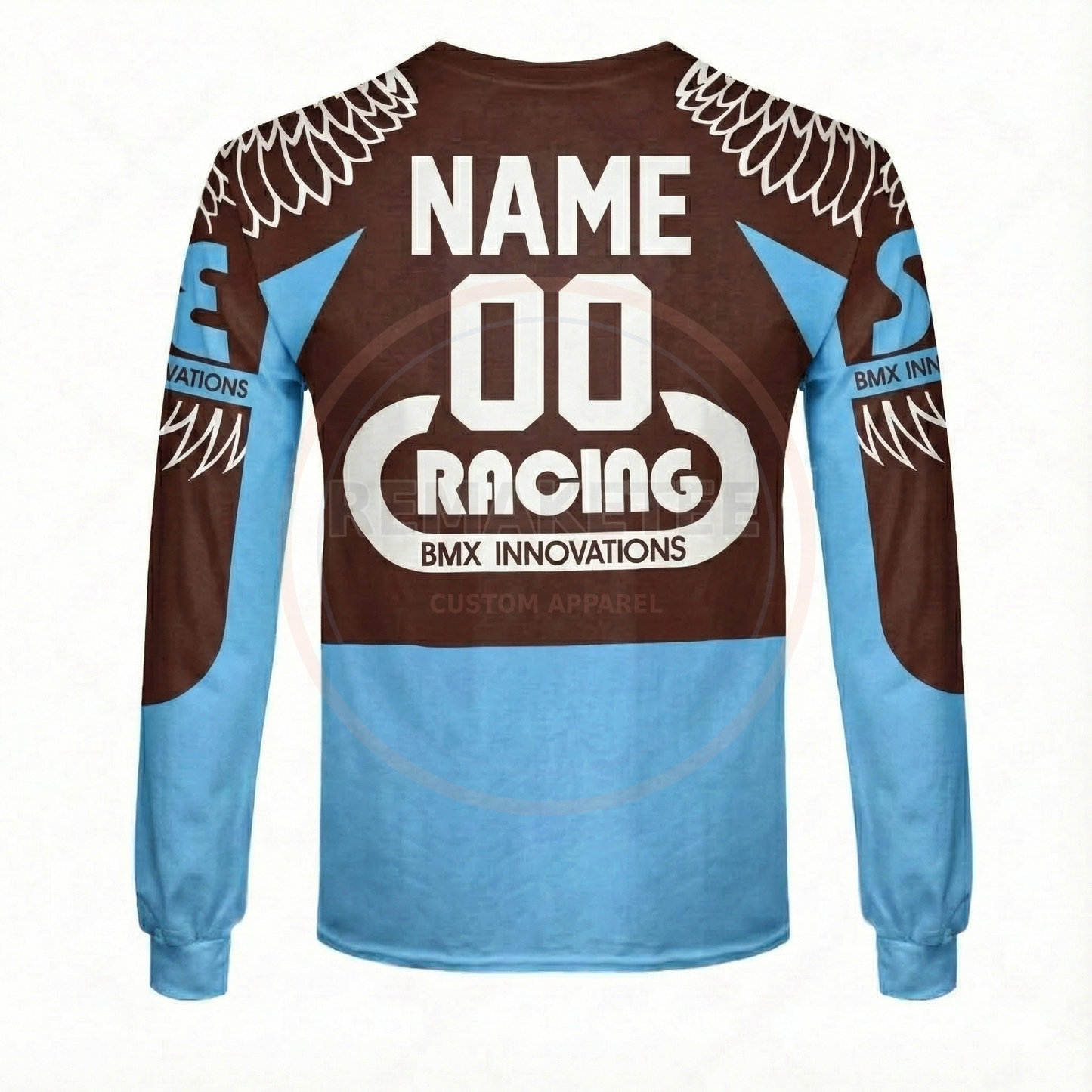RemakeTee SE Custom Vintage Retro BMX Racing Jersey 144