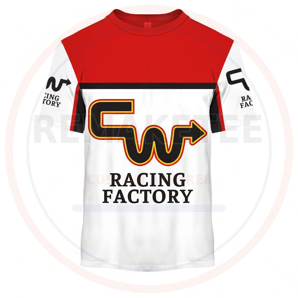 RemakeTee CW Racing Custom Vintage Retro BMX Racing Jersey 011