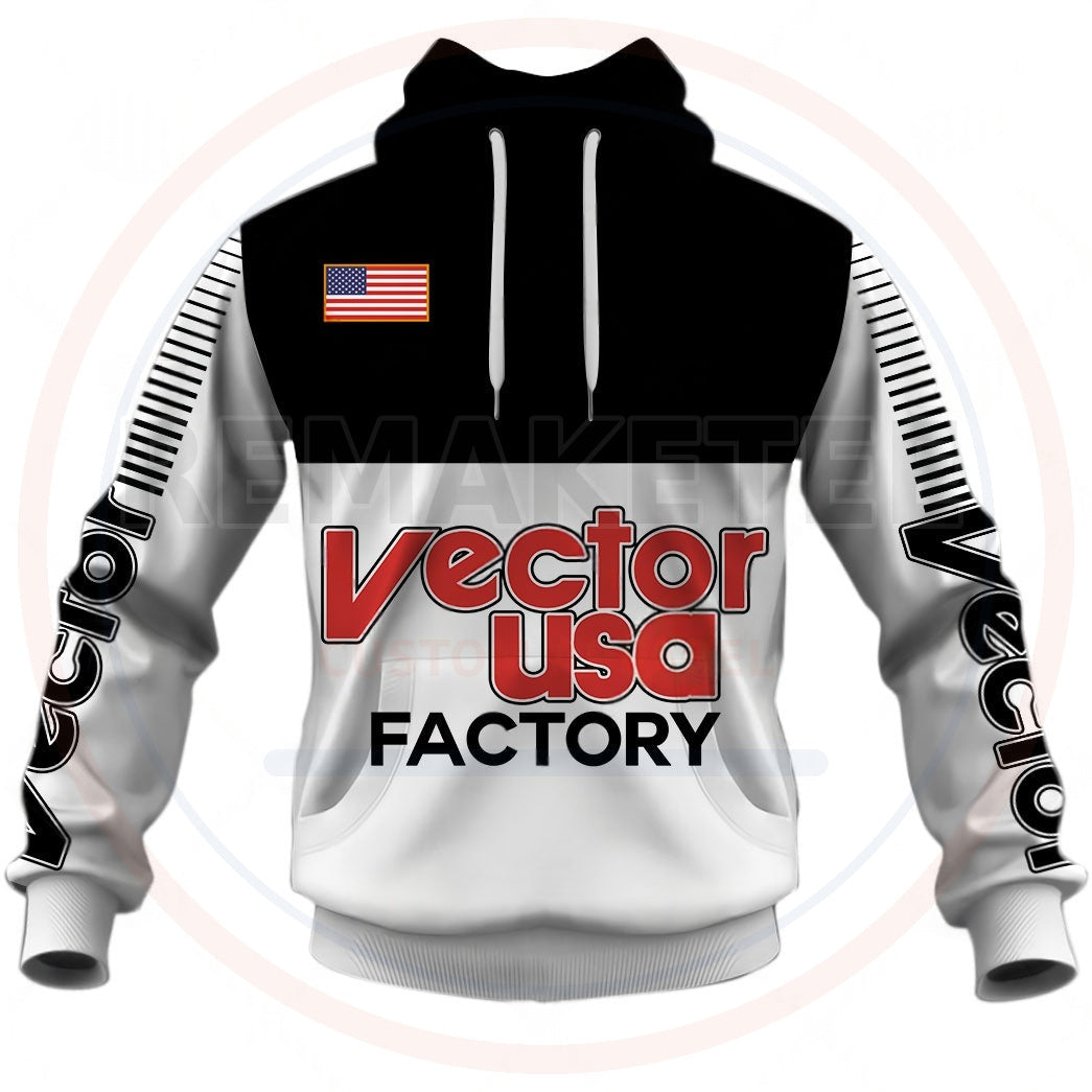 RemakeTee Vector USA Custom Vintage Retro BMX Racing Jersey 049