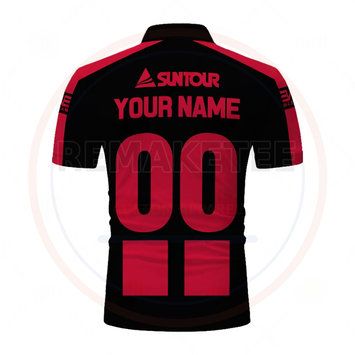 RemakeTee Redline Custom Vintage Retro BMX Racing Jersey 052