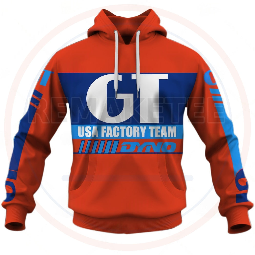 RemakeTee GT Custom Vintage Retro BMX Racing Jersey 042