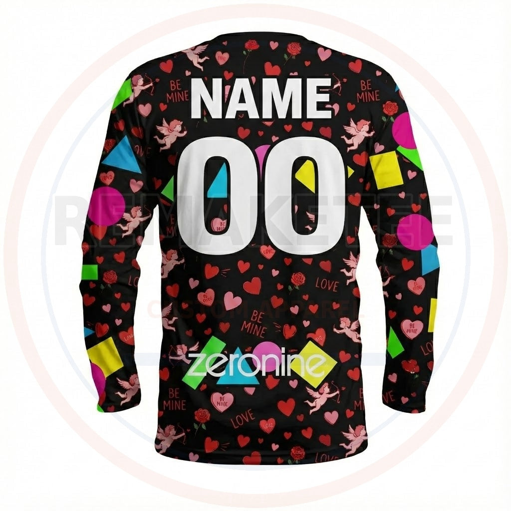 RemakeTee Zeronine Custom Vintage Retro BMX Racing Jersey 356