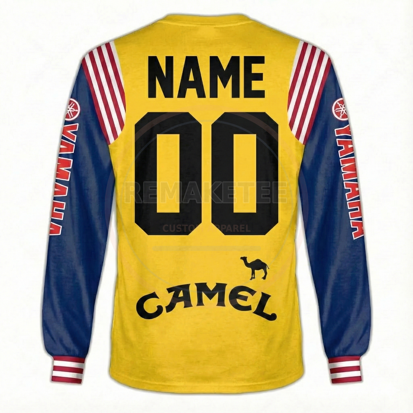 RemakeTee Camel Custom Vintage Retro BMX Racing Jersey 377