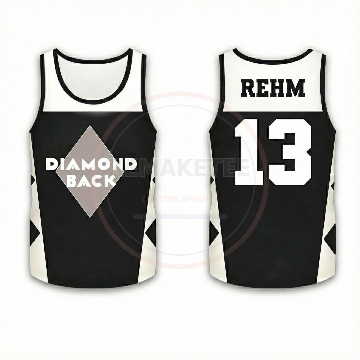 RemakeTee Diamond Back Custom Vintage Retro BMX Racing Jersey 072