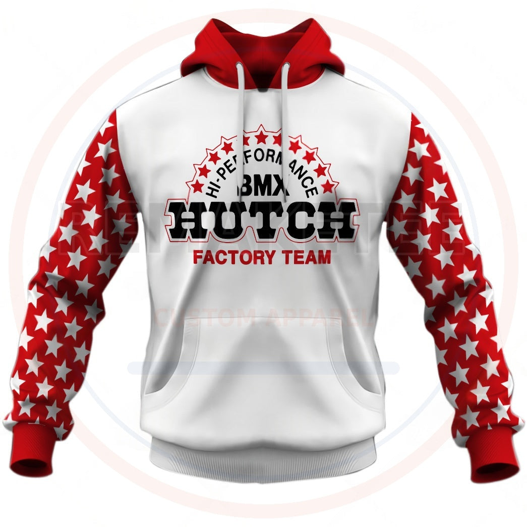 RemakeTee Hutch Custom Vintage Retro BMX Racing Jersey 010