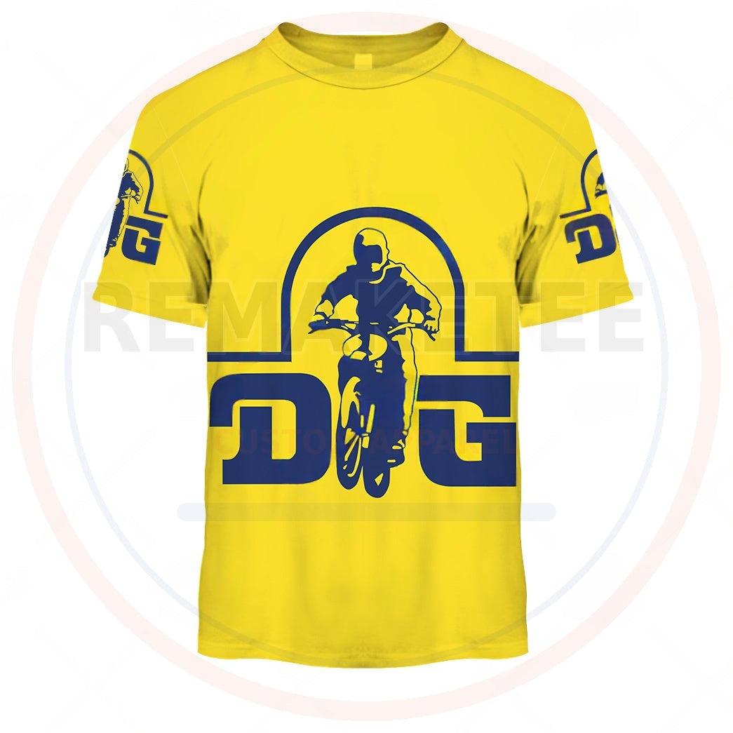 RemakeTee DG Custom Vintage Retro BMX Racing Jersey 005