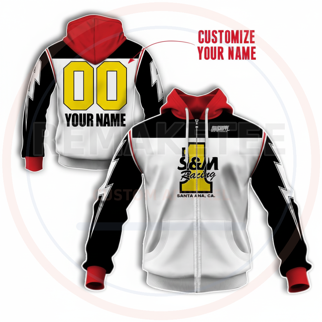RemakeTee S&M Custom Vintage Retro BMX Racing Jersey 132