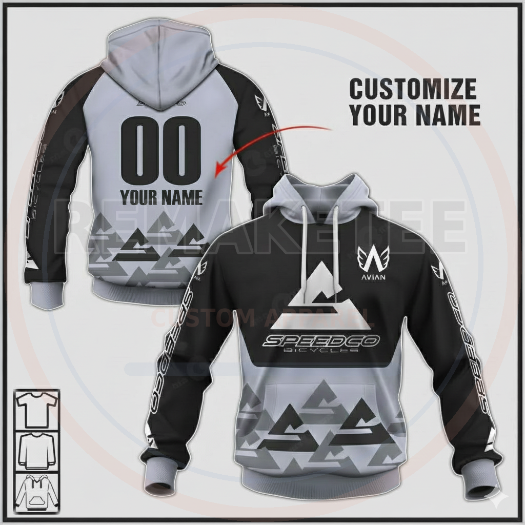 RemakeTee Custom Vintage Retro BMX Racing Jersey 134