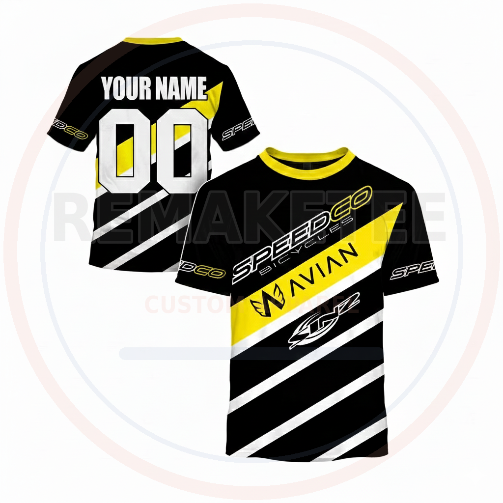 RemakeTee Speedco Custom Vintage Retro BMX Racing Jersey 135