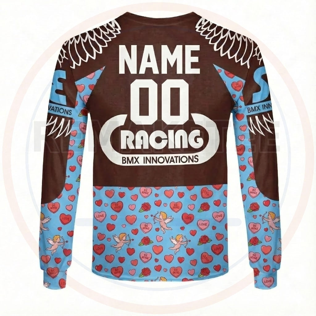 RemakeTee SE Custom Vintage Retro BMX Racing Jersey 353