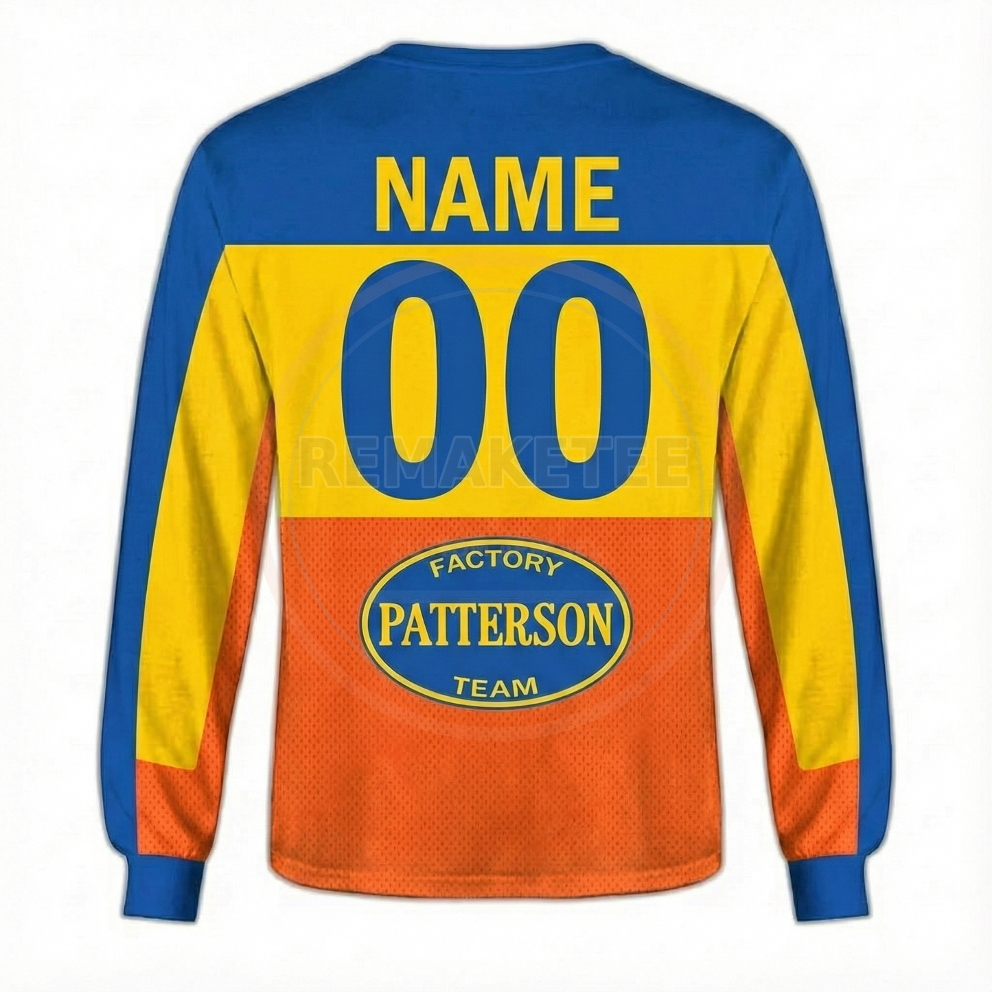 RemakeTee Patterson Custom Vintage Retro BMX Racing Jersey 240