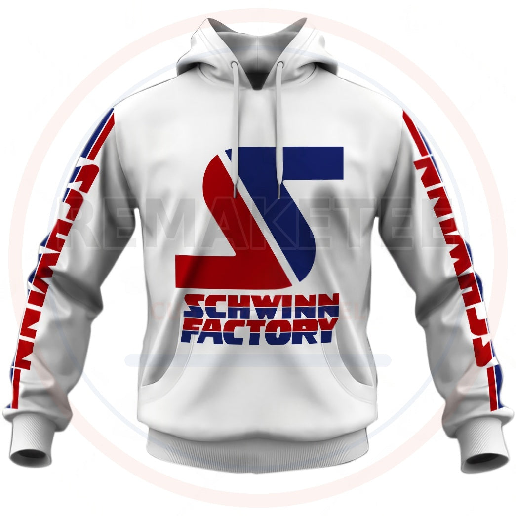 RemakeTee Schwinn Custom Vintage Retro BMX Racing Jersey 004