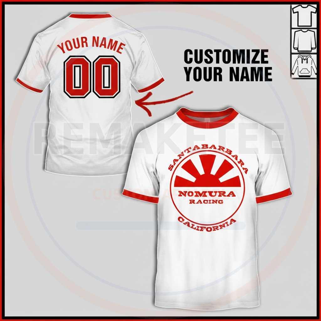 RemakeTee NOMURA Custom Vintage Retro BMX Racing Jersey 099