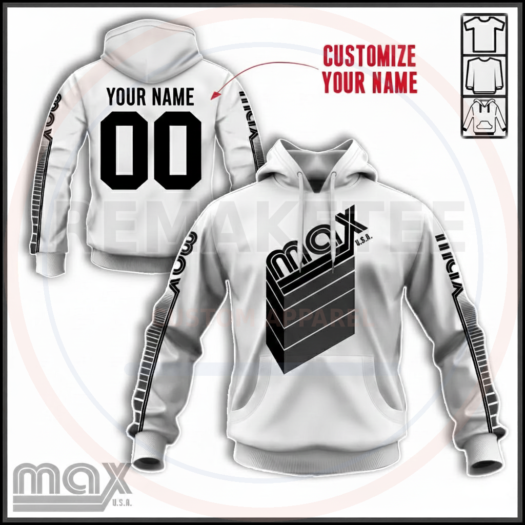 RemakeTee Max Custom Vintage Retro BMX Racing Jersey 120