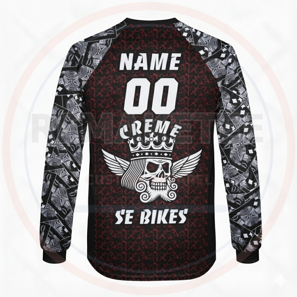 RemakeTee SE Custom Vintage Retro BMX Racing Jersey 152