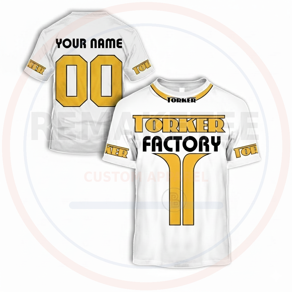 RemakeTee Torker Custom Vintage Retro BMX Racing Jersey 137