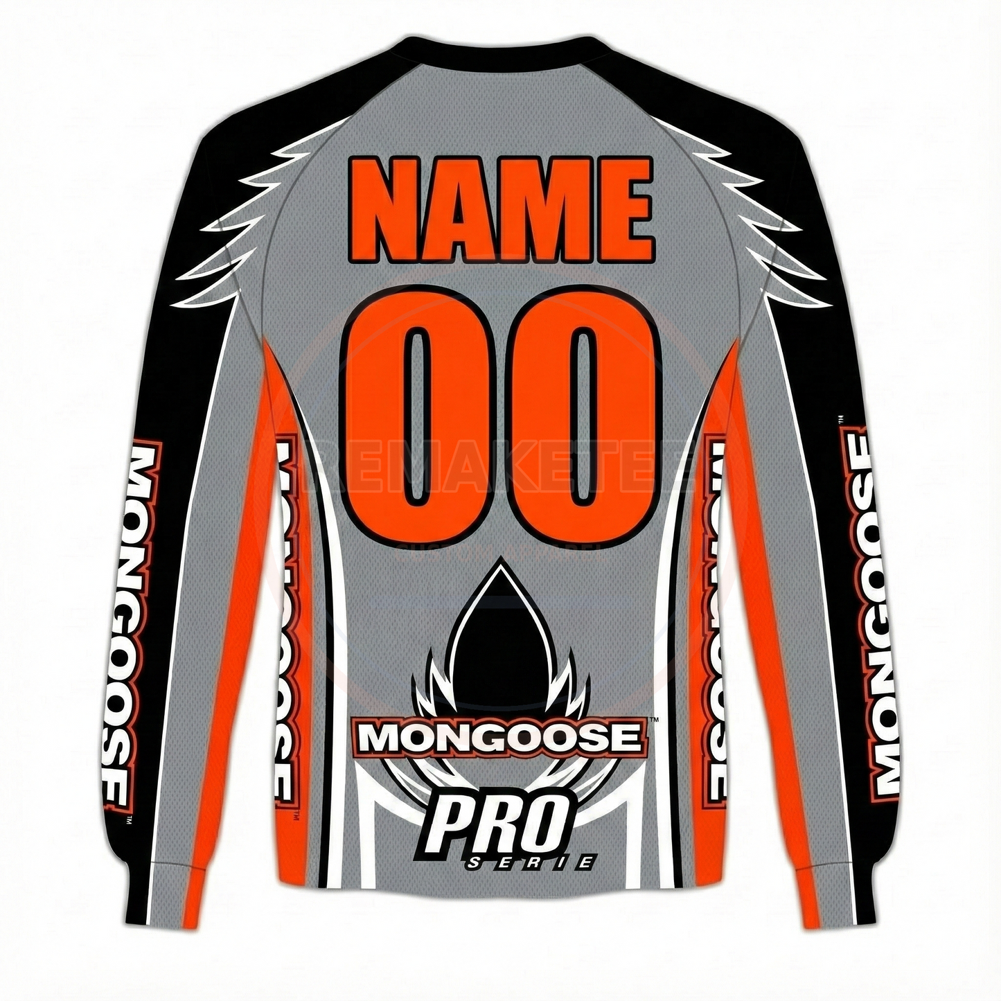 RemakeTee Mongoose Custom Vintage Retro BMX Racing Jersey 233