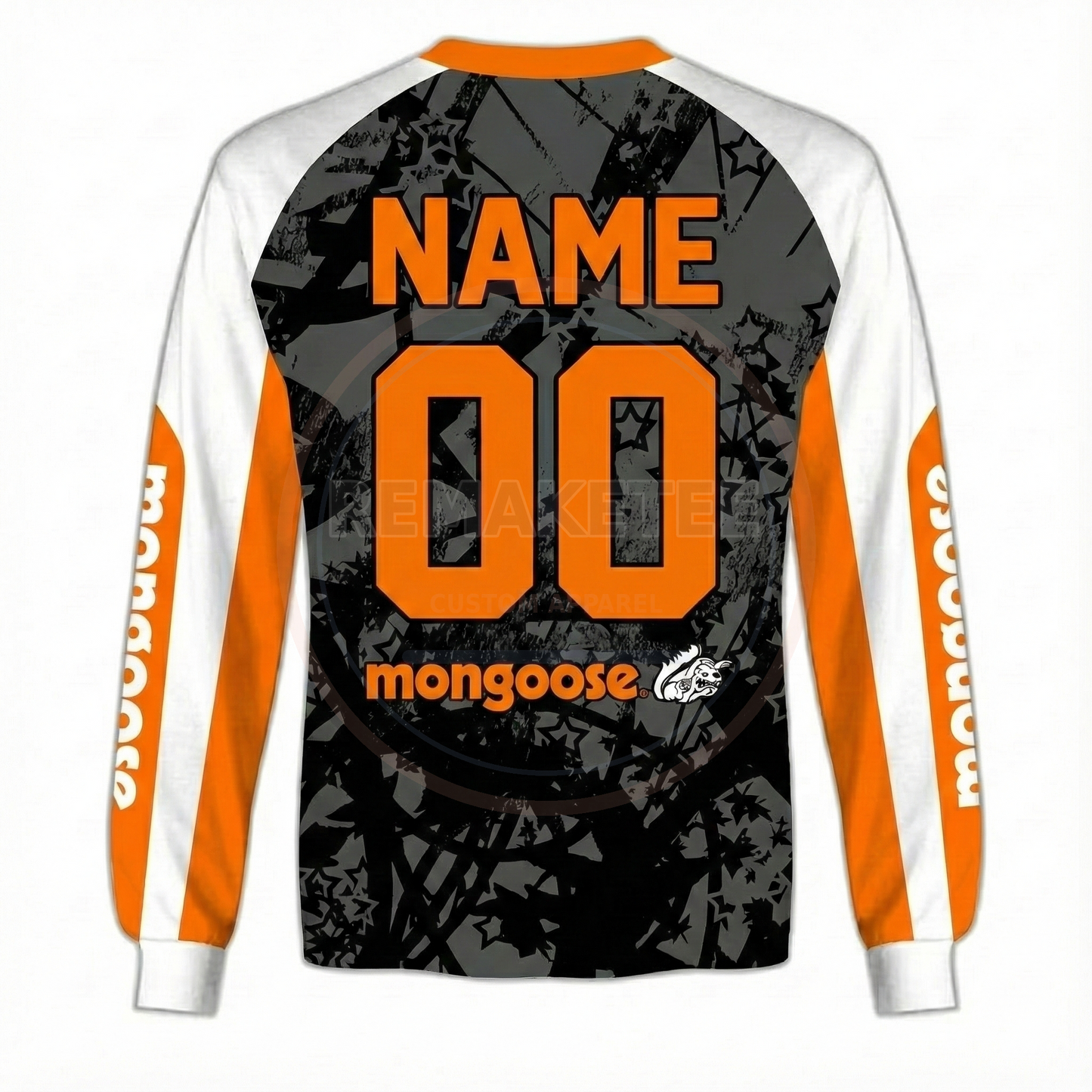 RemakeTee Mongoose Custom Vintage Retro BMX Racing Jersey 232