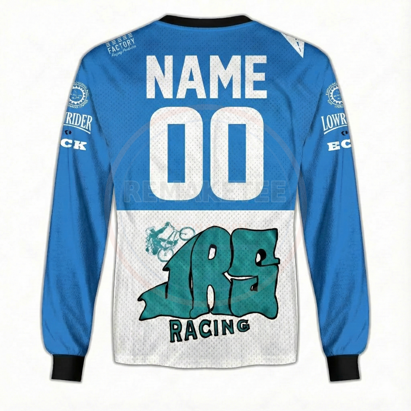 RemakeTee JRS RACING Custom Vintage Retro BMX Racing Jersey 271