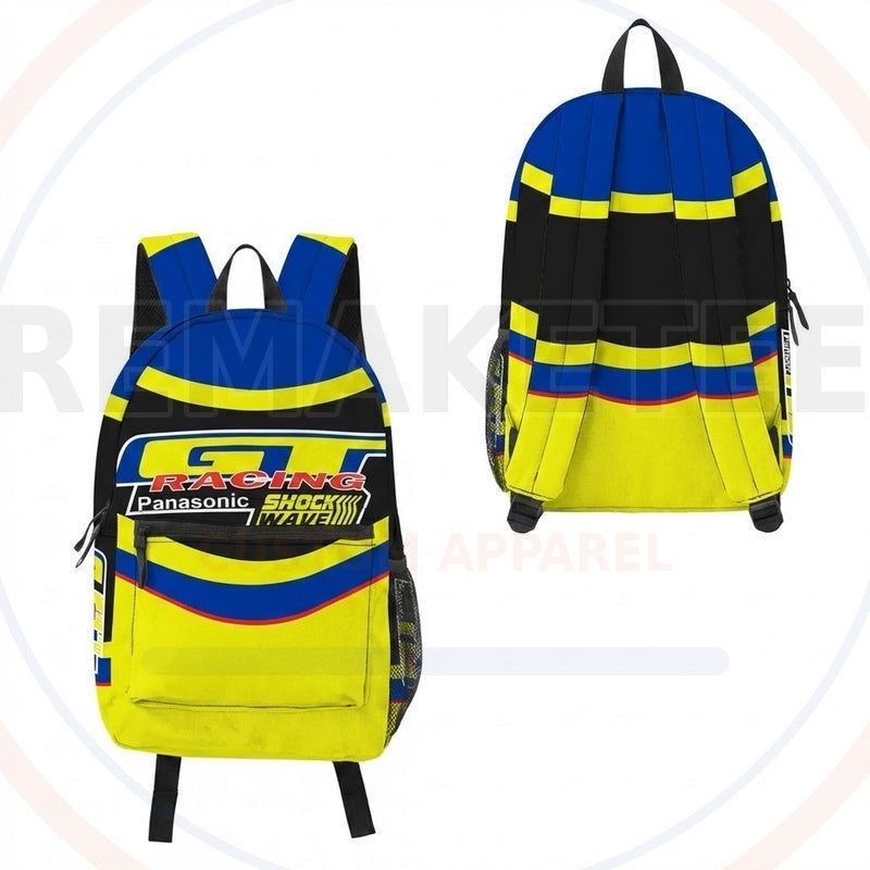 RemakeTee Custom Vintage Retro BMX Racing Backpack 013