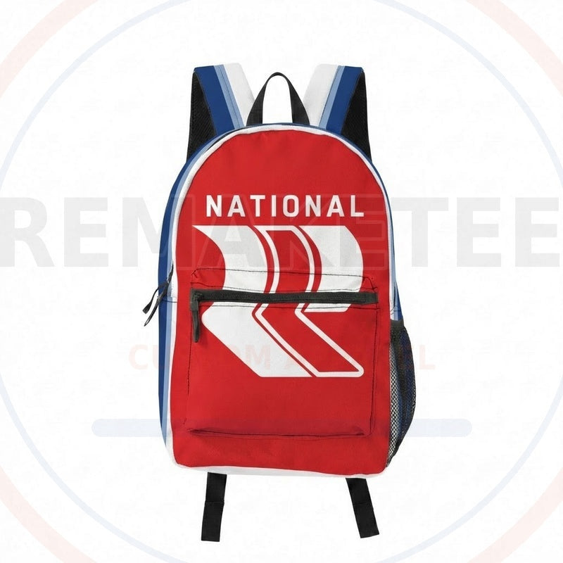 RemakeTee Custom Vintage Retro BMX Racing Backpack 076