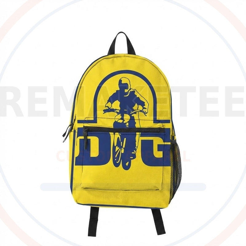 RemakeTee Custom Vintage Retro BMX Racing Backpack 092