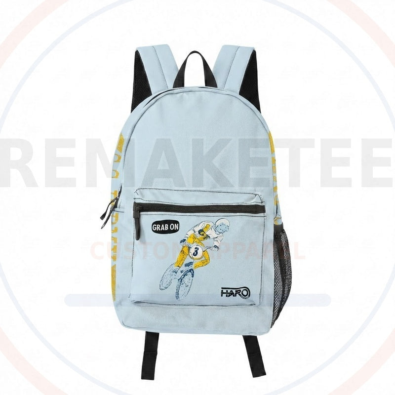 RemakeTee Custom Vintage Retro BMX Racing Backpack 181