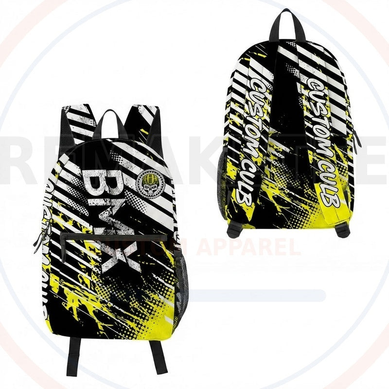 RemakeTee Custom Vintage Retro BMX Racing Backpack 198