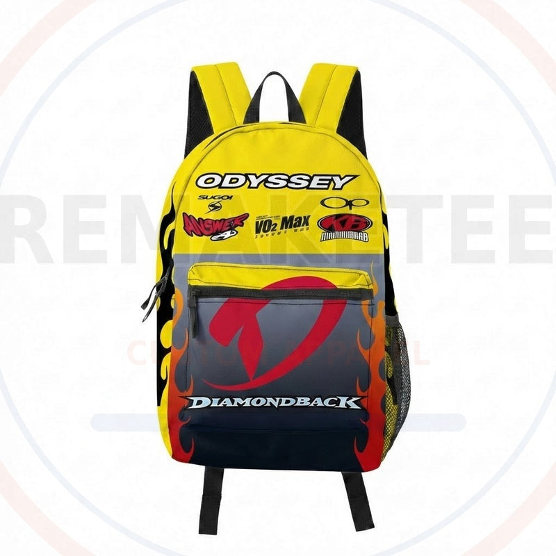 RemakeTee Custom Vintage Retro BMX Racing Backpack 225