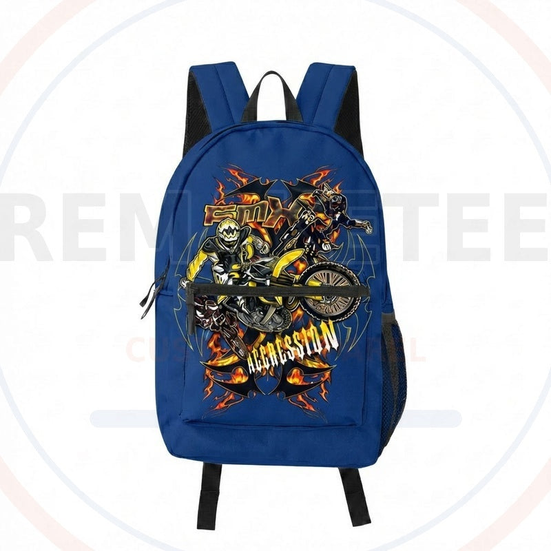 RemakeTee Custom Vintage Retro BMX Racing Backpack 237