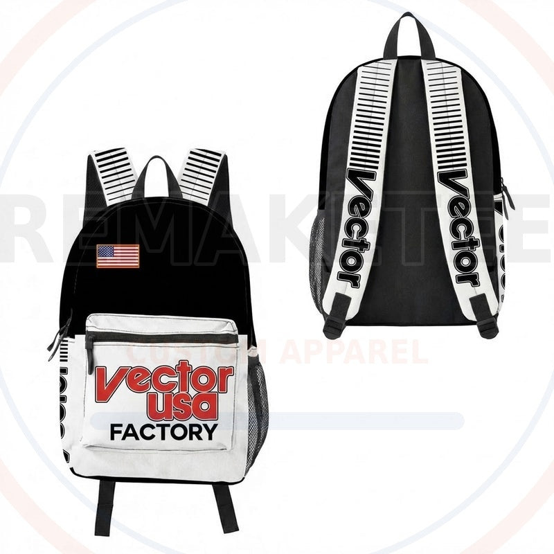 RemakeTee Custom Vintage Retro BMX Racing Backpack 245