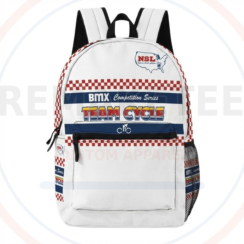 RemakeTee Custom Vintage Retro BMX Racing Backpack 261