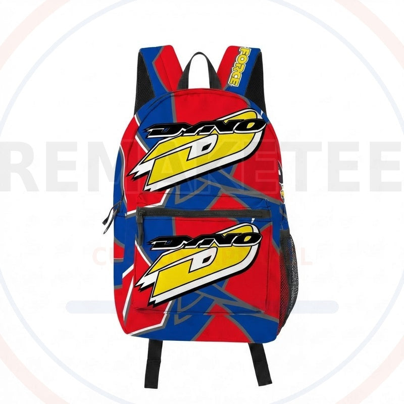 RemakeTee Custom Vintage Retro BMX Racing Backpack 284