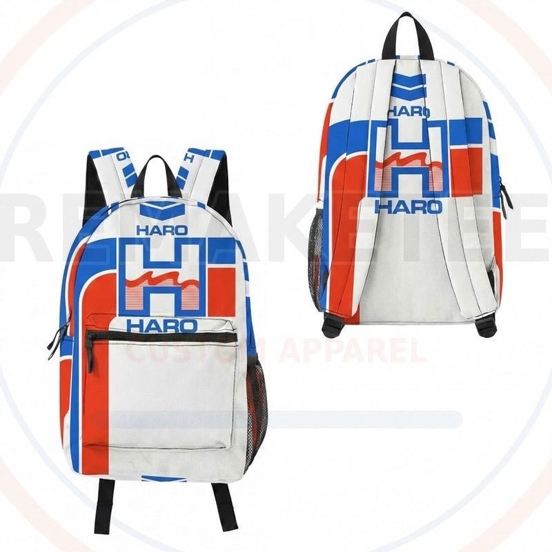 RemakeTee Custom Vintage Retro BMX Racing Backpack 334