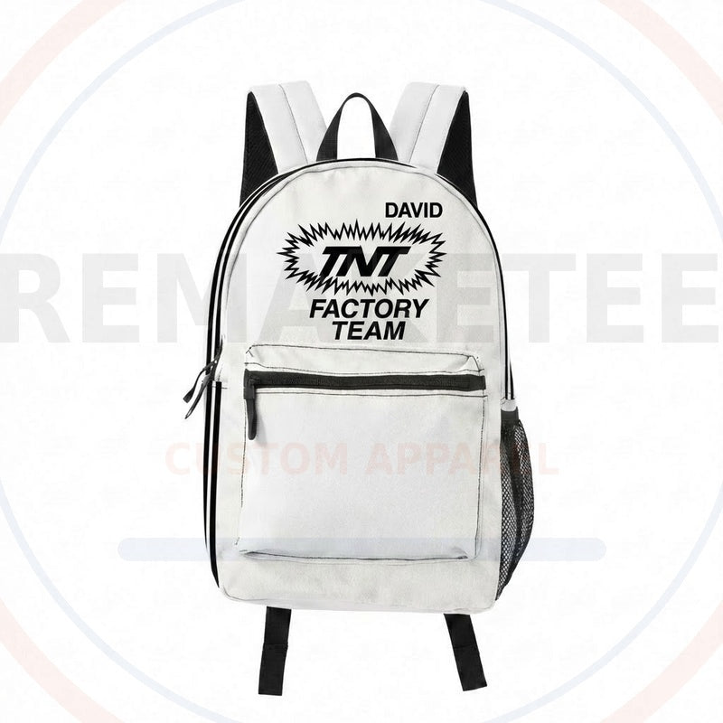 RemakeTee Custom Vintage Retro BMX Racing Backpack 361