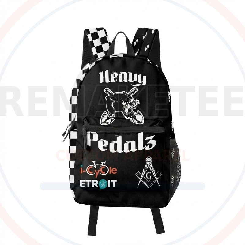 RemakeTee Custom Vintage Retro BMX Racing Backpack 405