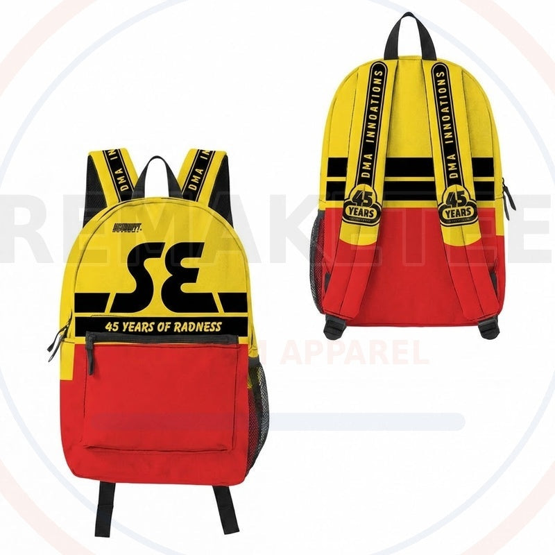 RemakeTee Custom Vintage Retro BMX Racing Backpack 429