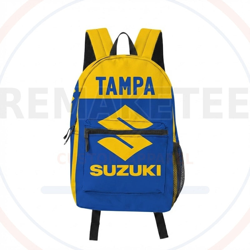RemakeTee Custom Vintage Retro BMX Racing Backpack 451