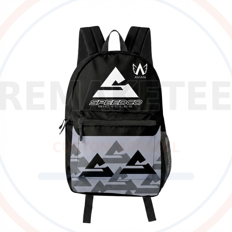 RemakeTee Custom Vintage Retro BMX Racing Backpack 477