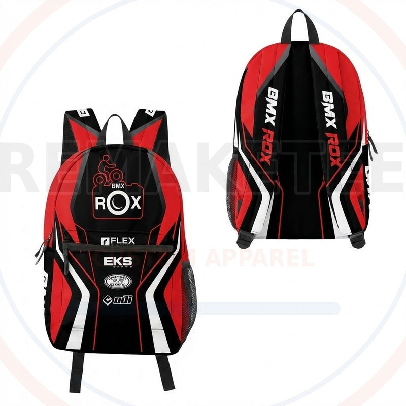 RemakeTee Custom Vintage Retro BMX Racing Backpack 481