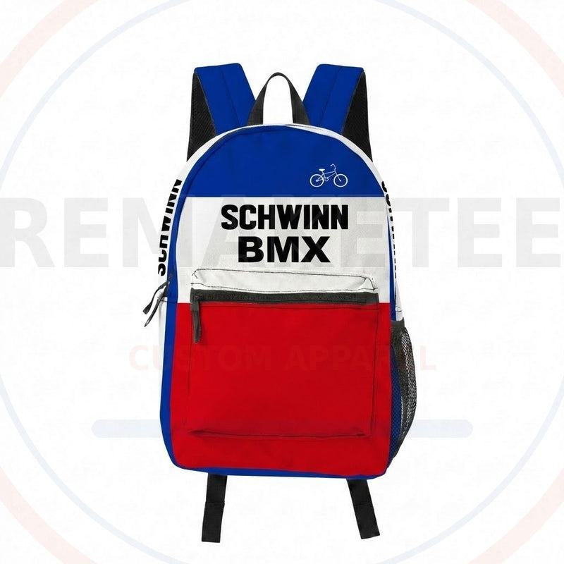 RemakeTee Custom Vintage Retro BMX Racing Backpack 484