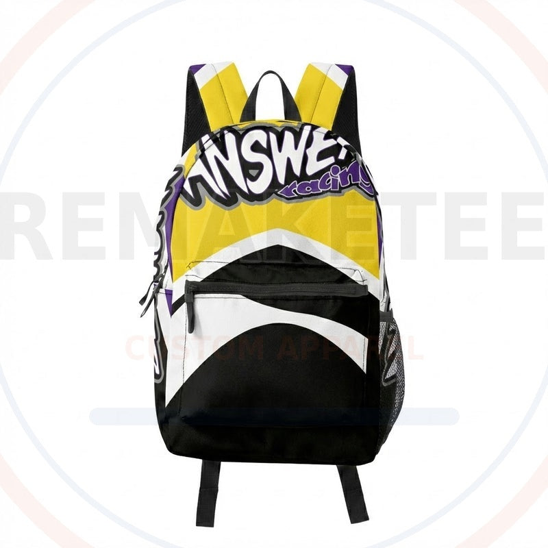 RemakeTee Custom Vintage Retro BMX Racing Backpack 553