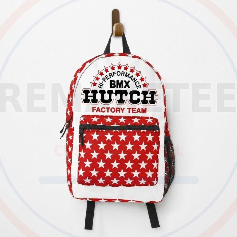 RemakeTee Custom Vintage Retro BMX Racing Backpack 555