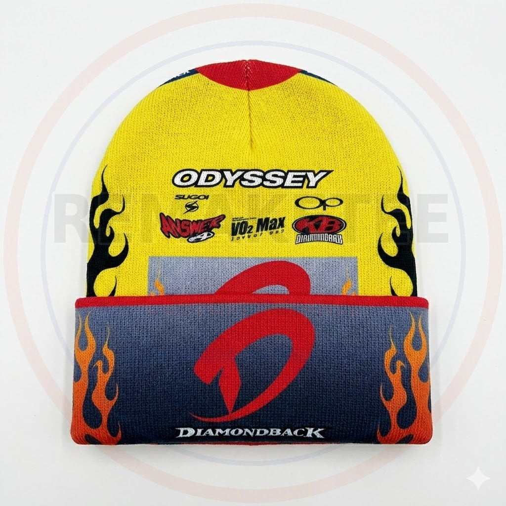 RemakeTee Custom Vintage Retro BMX Racing Beanie 003