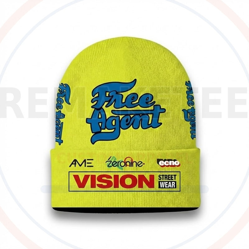 RemakeTee Custom Vintage Retro BMX Racing Beanie 016
