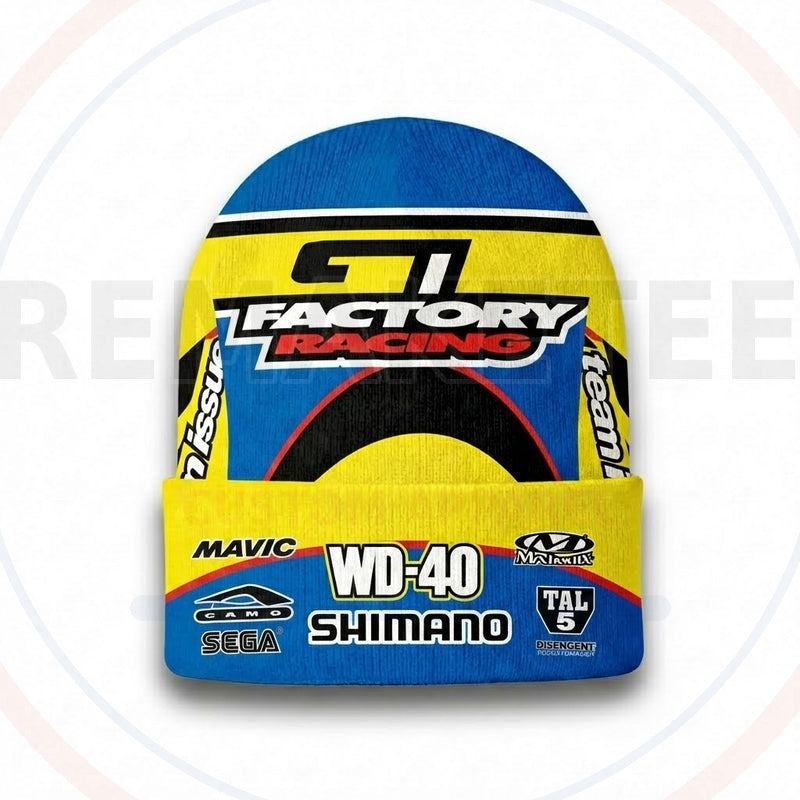 RemakeTee Custom Vintage Retro BMX Racing Beanie 017