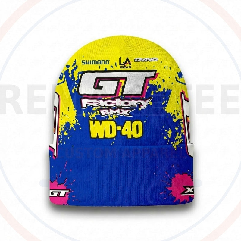 RemakeTee Custom Vintage Retro BMX Racing Beanie 024