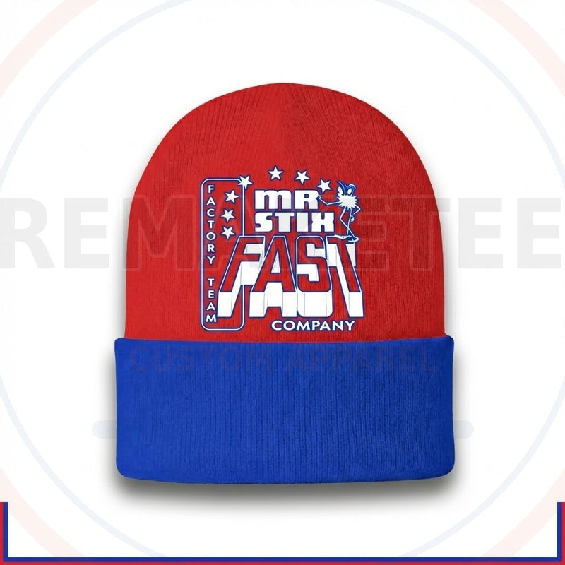 RemakeTee Custom Vintage Retro BMX Racing Beanie 026